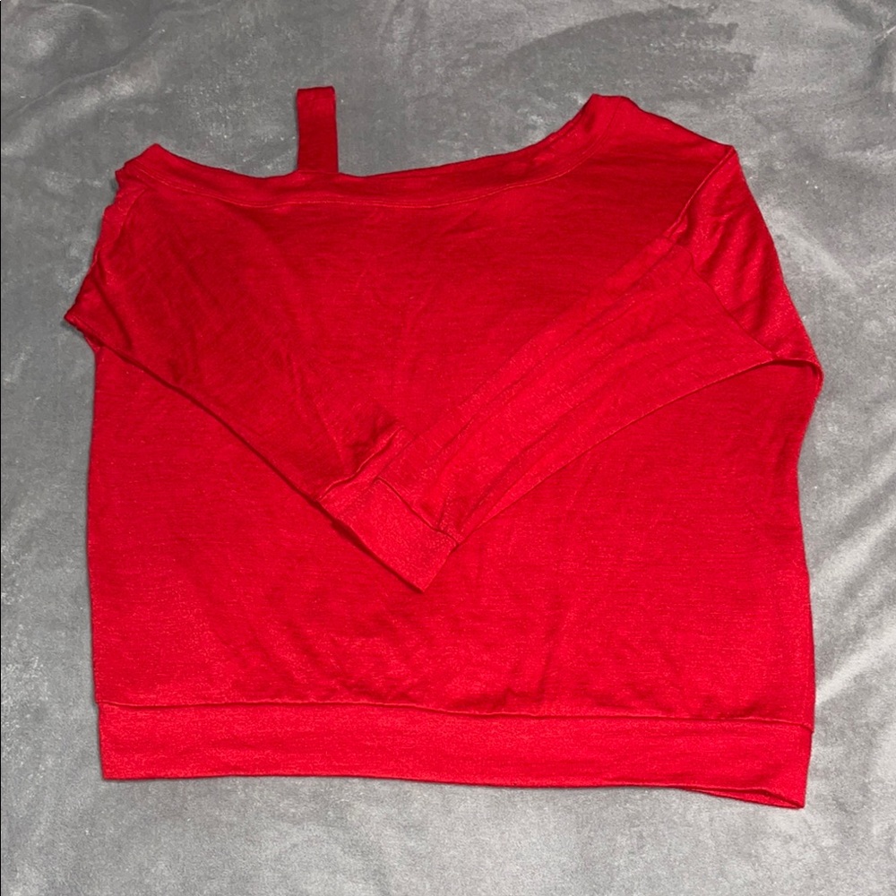 Red Off-Shoulder Top 🙂 Market & Spruce